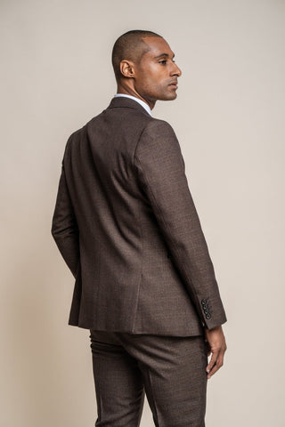 Brown Tweed suit